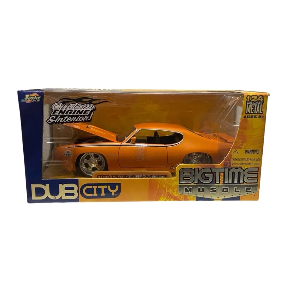 1969 Pontiac GTO Judge Die Cast Car